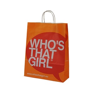 Who's that girl classic paper bag