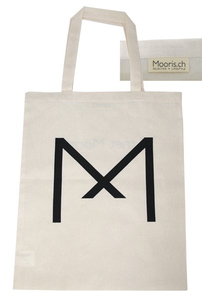 Mooris shopping bag in cotone Fairtrade 
