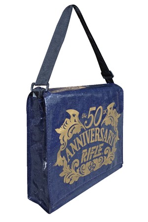 Borsa con chiusura a patta e mule