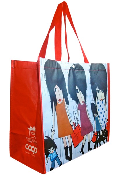 Shopping bag In PET riciclato