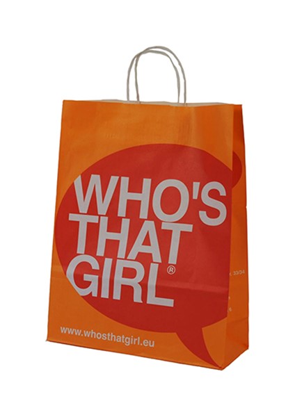 Who's that girl classic paper bag