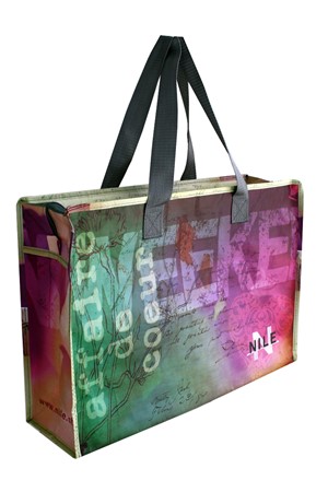 Shopper con chiusura lampo