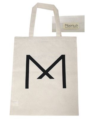 Mooris shopping bag in cotone Fairtrade