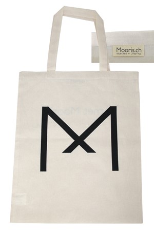 Mooris shopping bag in cotone Fairtrade 