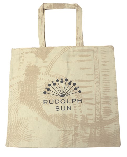 Rudolph Sun shopping bag in cotone