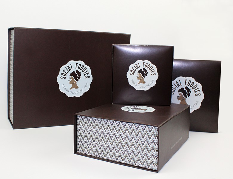 Social foodies gift boxes