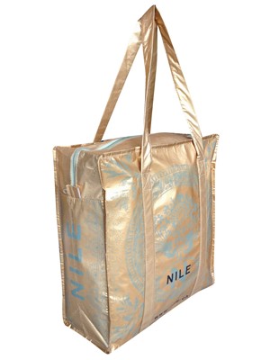 SHOPPING BAG con cerniera NILE in PET Riciclato