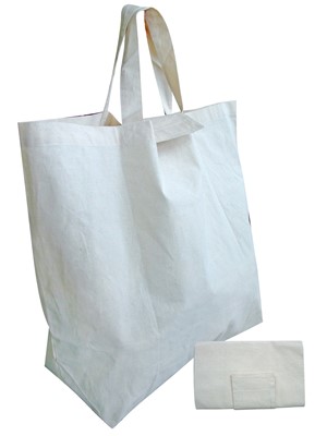 Shopping bag ripiegabile in cotone