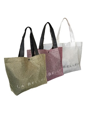 Borse La Belleza TNT con rete metallizzata